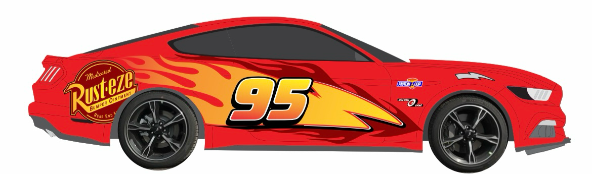 Full McQueen decal kit ! Doesn’t include red background color!