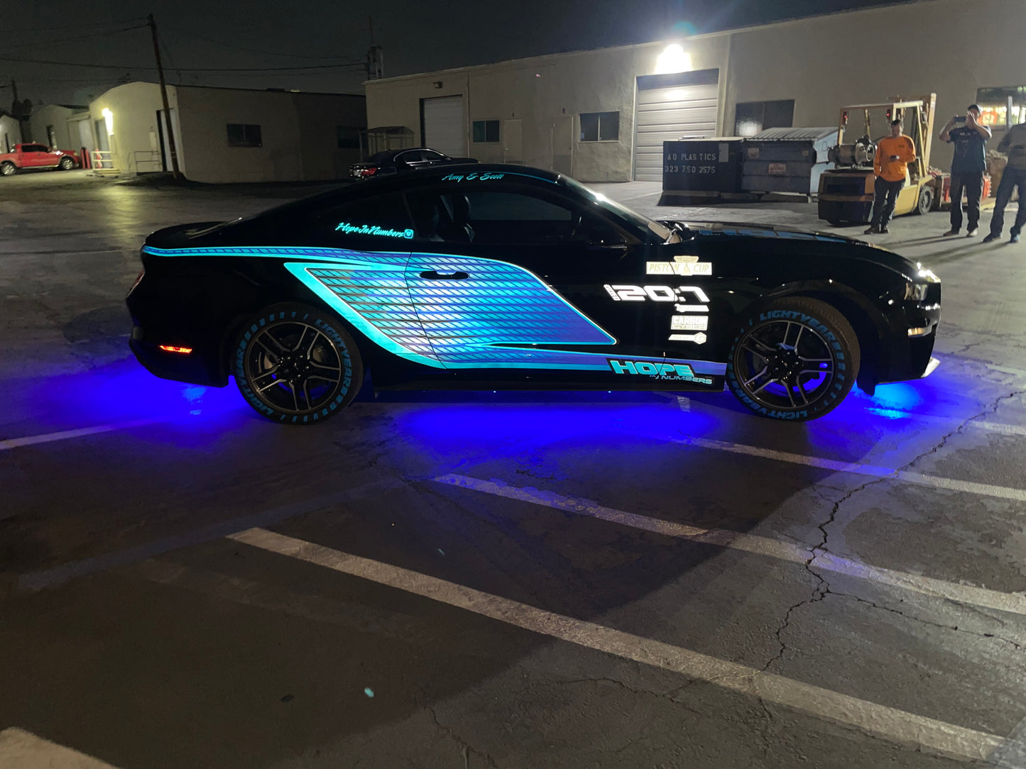 Jackson storm reflective graphics kit